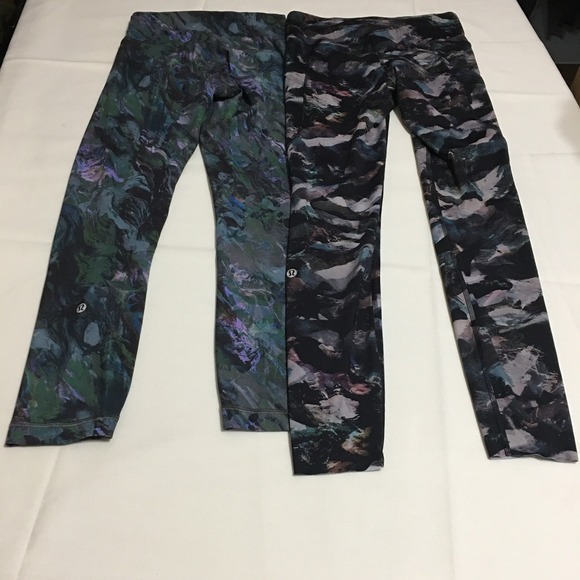 Lululemon Pants - Lot of 2 Lululemon Align High Rise Leggings Women 4 Fast and Free Tight